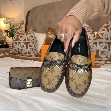 High quality Loafers shoes & shoulder bag free shipping LOV #30569