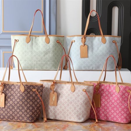 Top quality denim Tote bag neverful size:31*28*14cm LOV #30587 - Image 2
