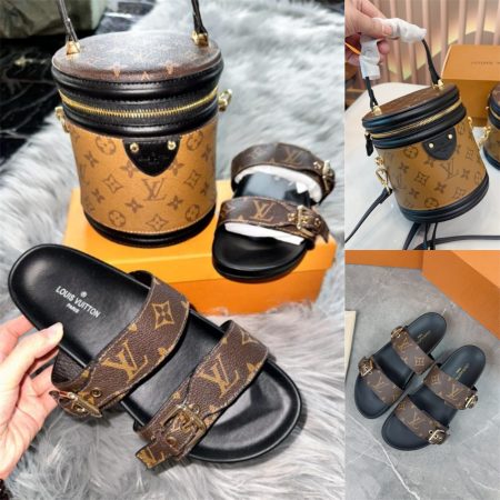 High quality slipper & handbag free shipping LOV #30607