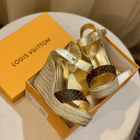 High quality sandals size:5-11 with box free shipping LOV #30619 - Image 2