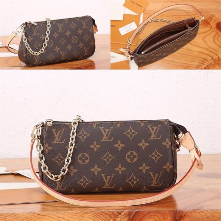 Top quality leather bucket bag size:23.5*13.5*4cm LOV #30624