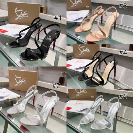 High quality High-heels sandals size:5-12 with box free shipping CLN #30627