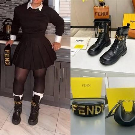 High quality boots & handbag set free shipping FEI #30649