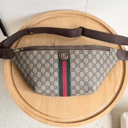 Top quality leather waist bag size:30cm/40cm GUI #30652 - Image 2
