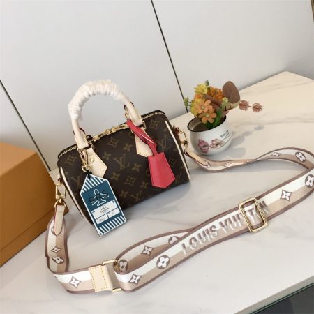 Top quality leather handbag speedy size:20.5*13.5*12cm LOV #30673 - Image 2