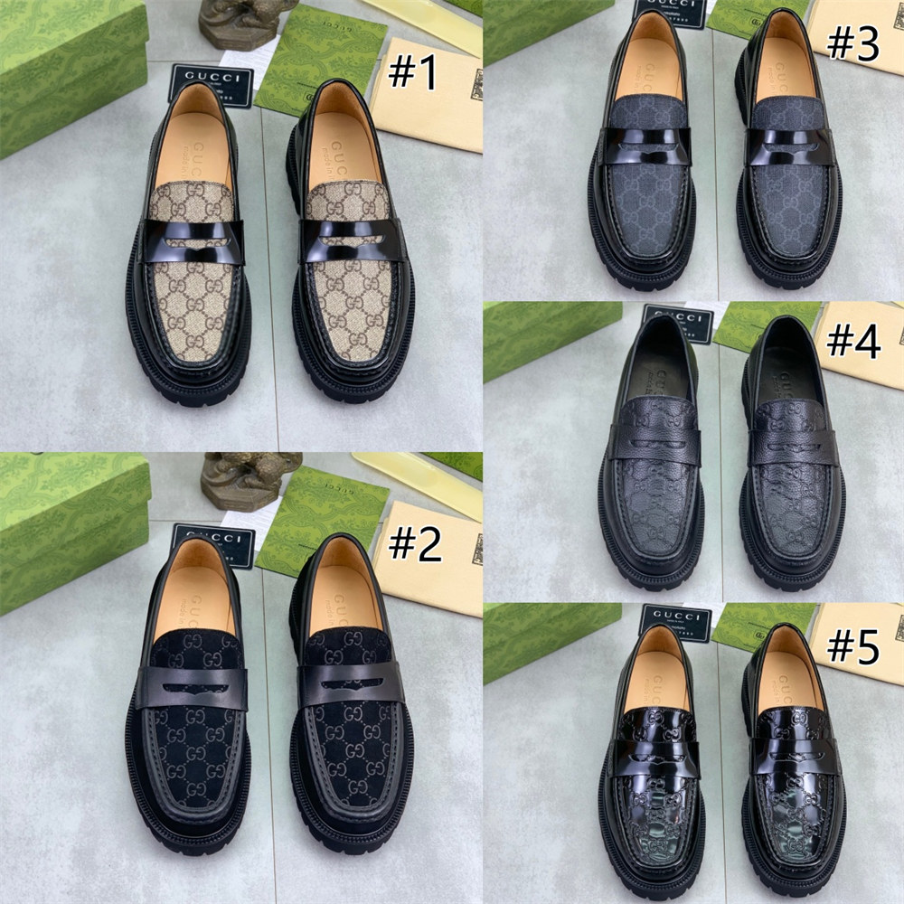 High quality dress shoes size:6-11 with box free shipping LOV #30677 - Image 1
