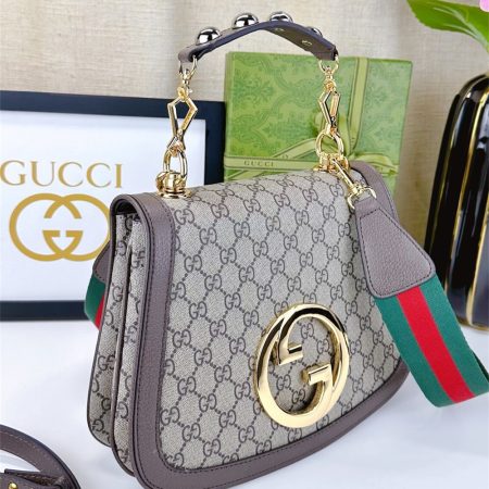 Top quality leather shoulder bag size:29*22*7cm GUI #30681 - Image 2