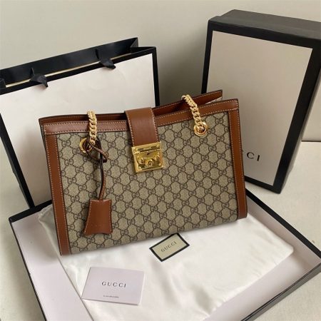 Top quality leather shoulder bag size:26cm/35cm GUI #30694 - Image 2