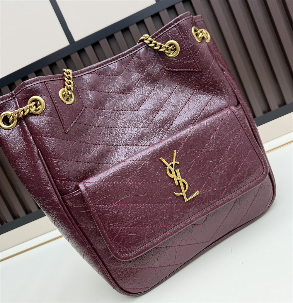 Top quality leather shoulder bag size:41*30*9cm LSY #30698 - Image 2