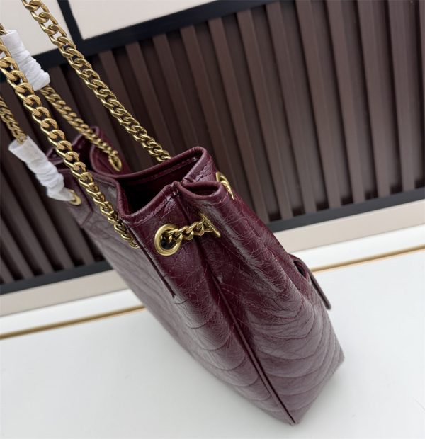 Top quality leather shoulder bag size:41*30*9cm LSY #30698