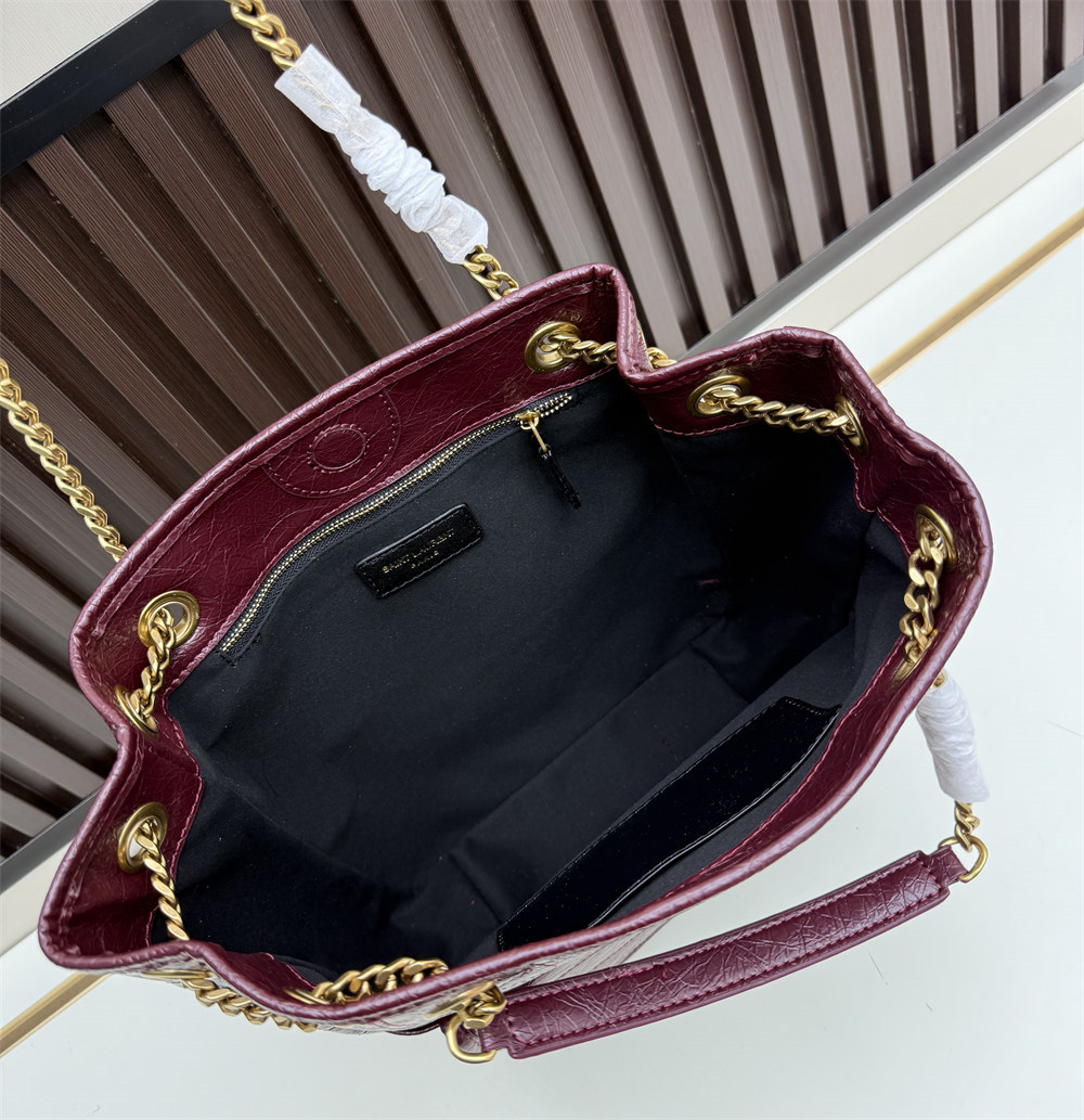 Top quality leather shoulder bag size:41*30*9cm LSY #30698 - Image 4