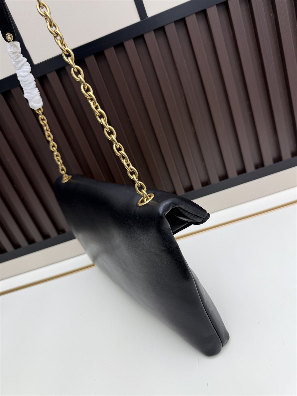 Top quality leather shoulder bag size:36*20*4cm LSY #30700 - Image 3