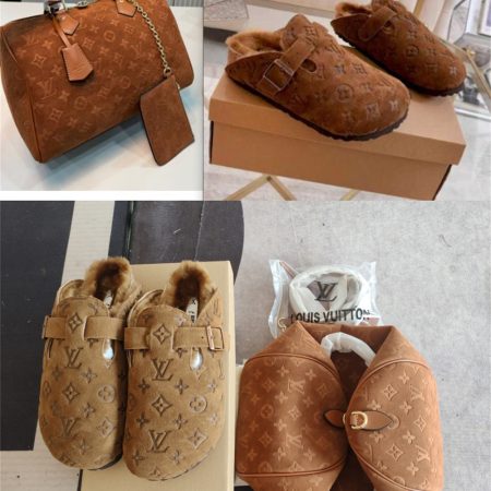 High quality slippers & handbag set free shipping LOV #30705