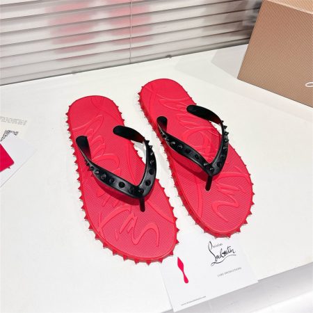 High quality couple slippers size:5-12 with box CLN #30719 - Image 2