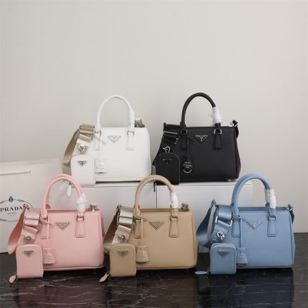 Top quality leather Tote bag size:23*16.5*10cm PRA #30724