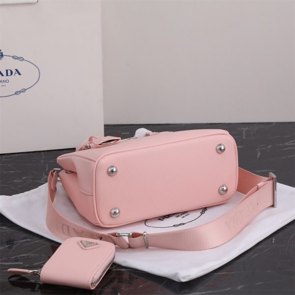 Top quality leather Tote bag size:23*16.5*10cm PRA #30724