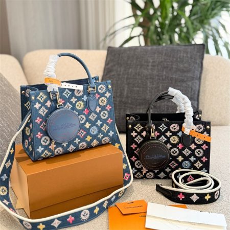High quality denim Tote bag size:25cm LOV #30729