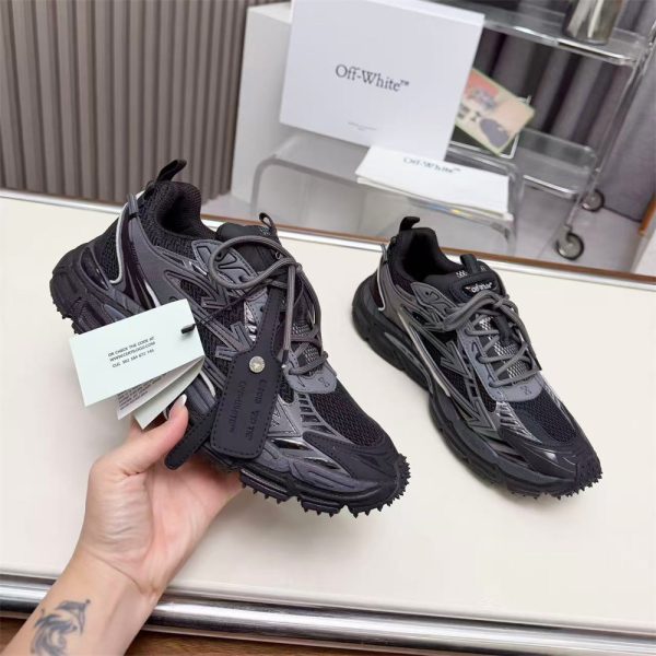 High quality couple sneaker size:5-12 with box free shipping OFW #30737