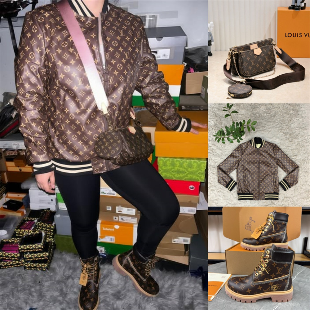 High quality boots & shoulder bag & jacket free shipping LOV #30743 - Image 1