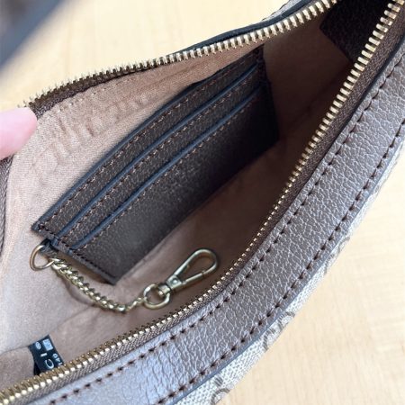 Top quality leather shoulder bag size:20*15*5cm GUI #30758 - Image 3