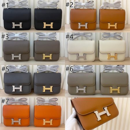 Top quality leatherf shoulder bag size:19cm/24cm HEM #30766