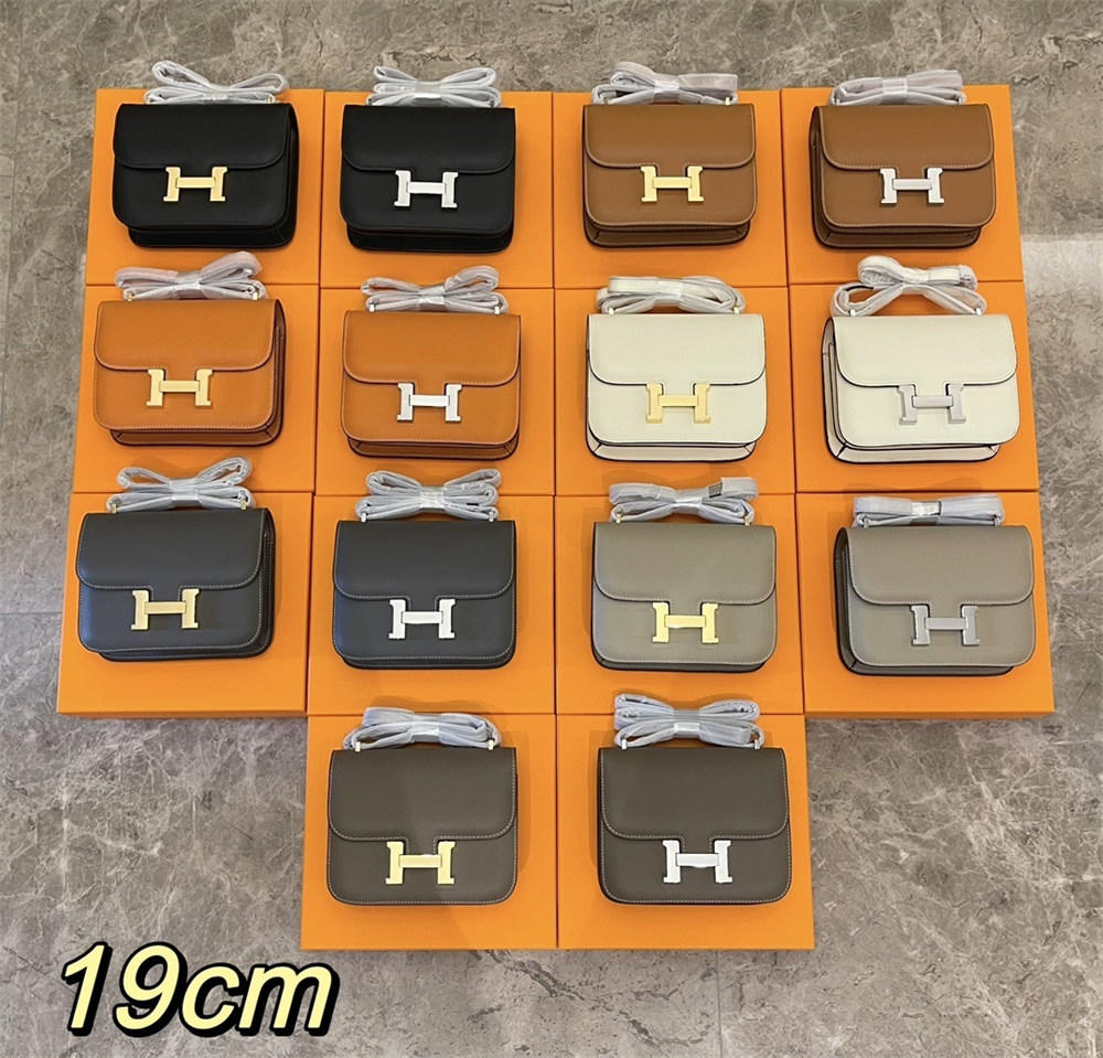 Top quality leatherf shoulder bag size:19cm/24cm HEM #30766 - Image 2