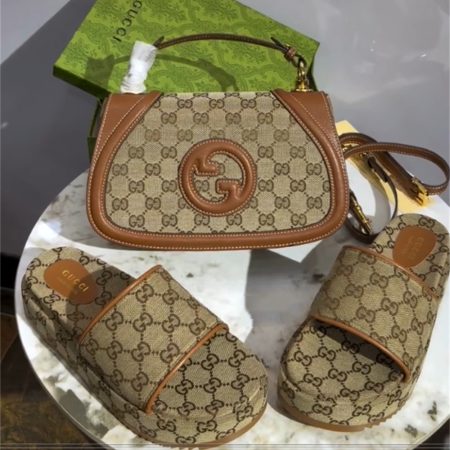 High quality slipper & shoulder bag free shipping GUI #30786