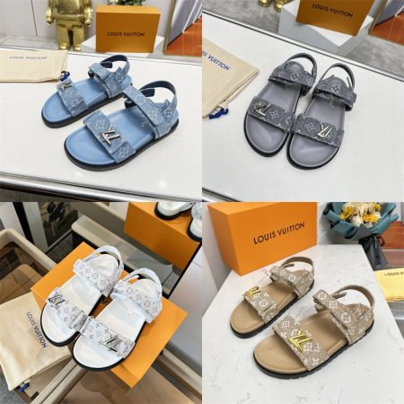 High quality sandals size:5-11 with box LOV #30788
