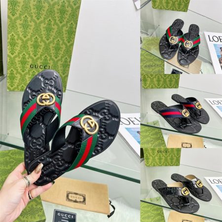 High quality slipper size:5-13 with box GUI #30795