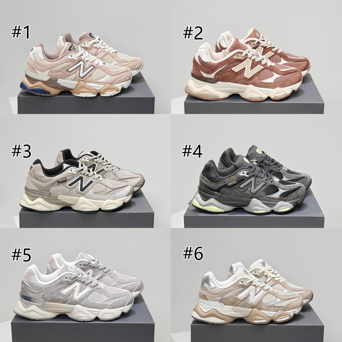 High quality sneakers size:5.5-11 with box free shipping NEWB-9060 #30838 - Image 1