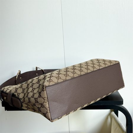 Top quality leather shoulder bag size:35*27.5*11cm GUI #30842 - Image 4