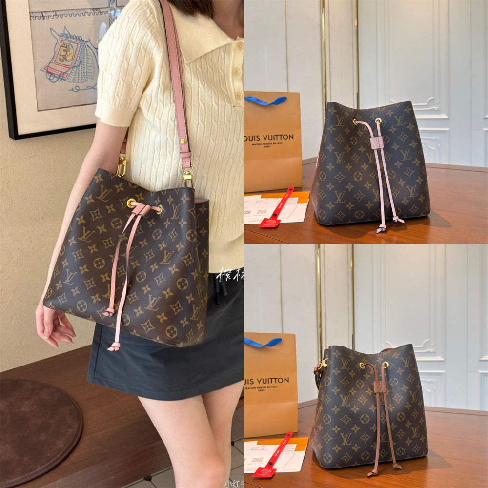 High quality leather bucket bag size:25cm LOV #30846 - Image 1