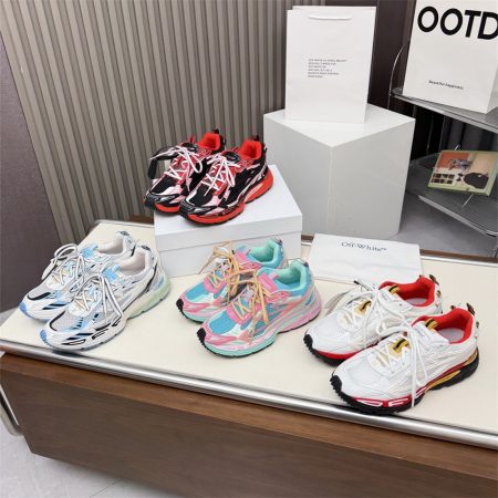 High quality couple sneaker size:5-12 with box free shipping OFW #30847