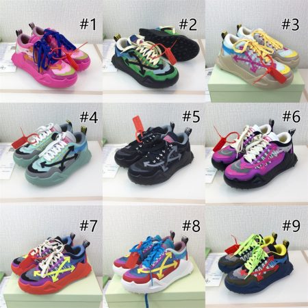 High quality couple sneaker size:5-11 with box free shipping OFW #30848