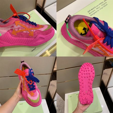 High quality couple sneaker size:5-11 with box free shipping OFW #30848 - Image 3