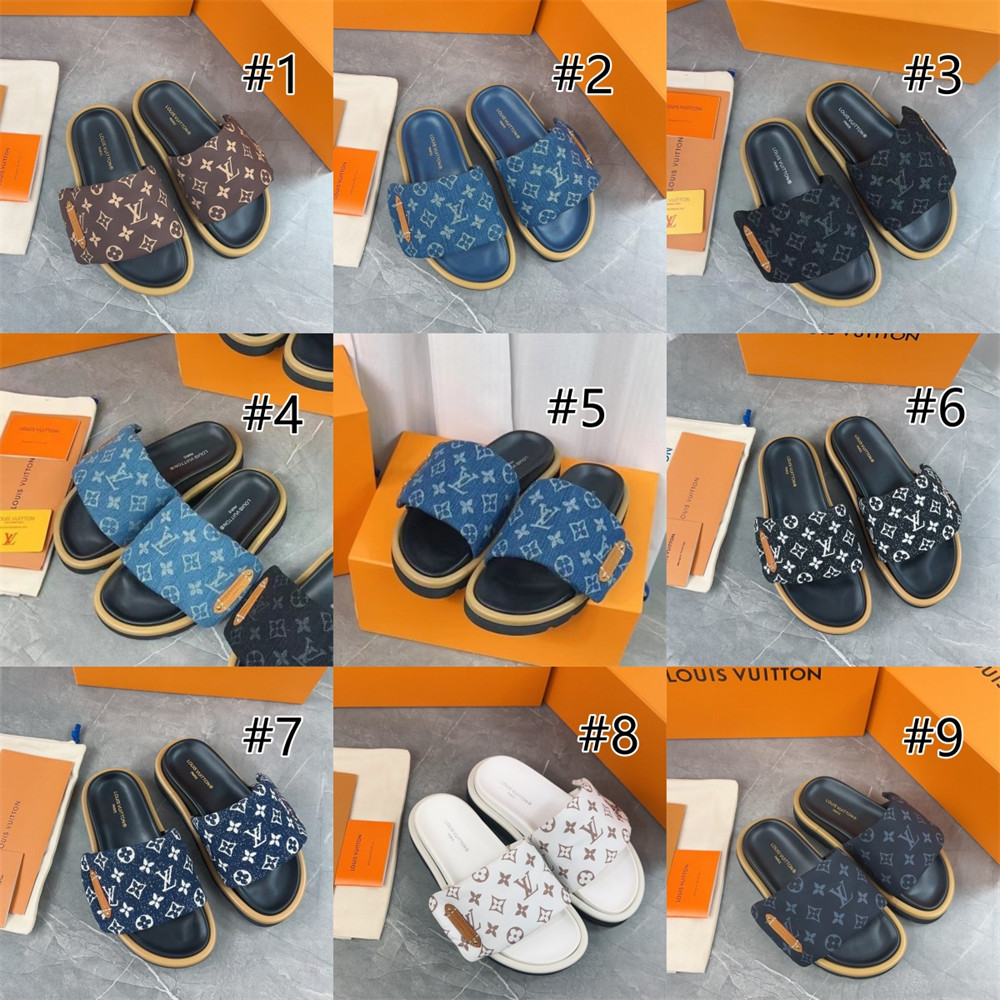 High quality couple slipper size:5-11 with box LOV #30889 - Image 1