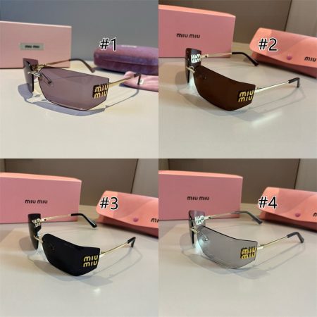 High quality sunglass with box MIU #30915 - Image 2
