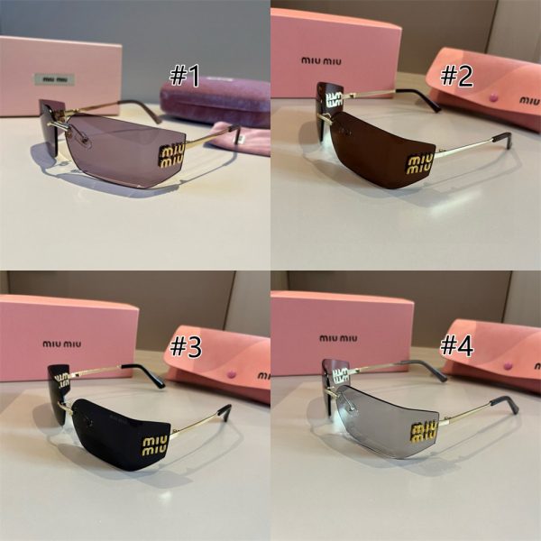 High quality sunglass with box MIU #30915