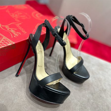 High quality high-heels sandals size:5-11 with box free shipping CLN #30935