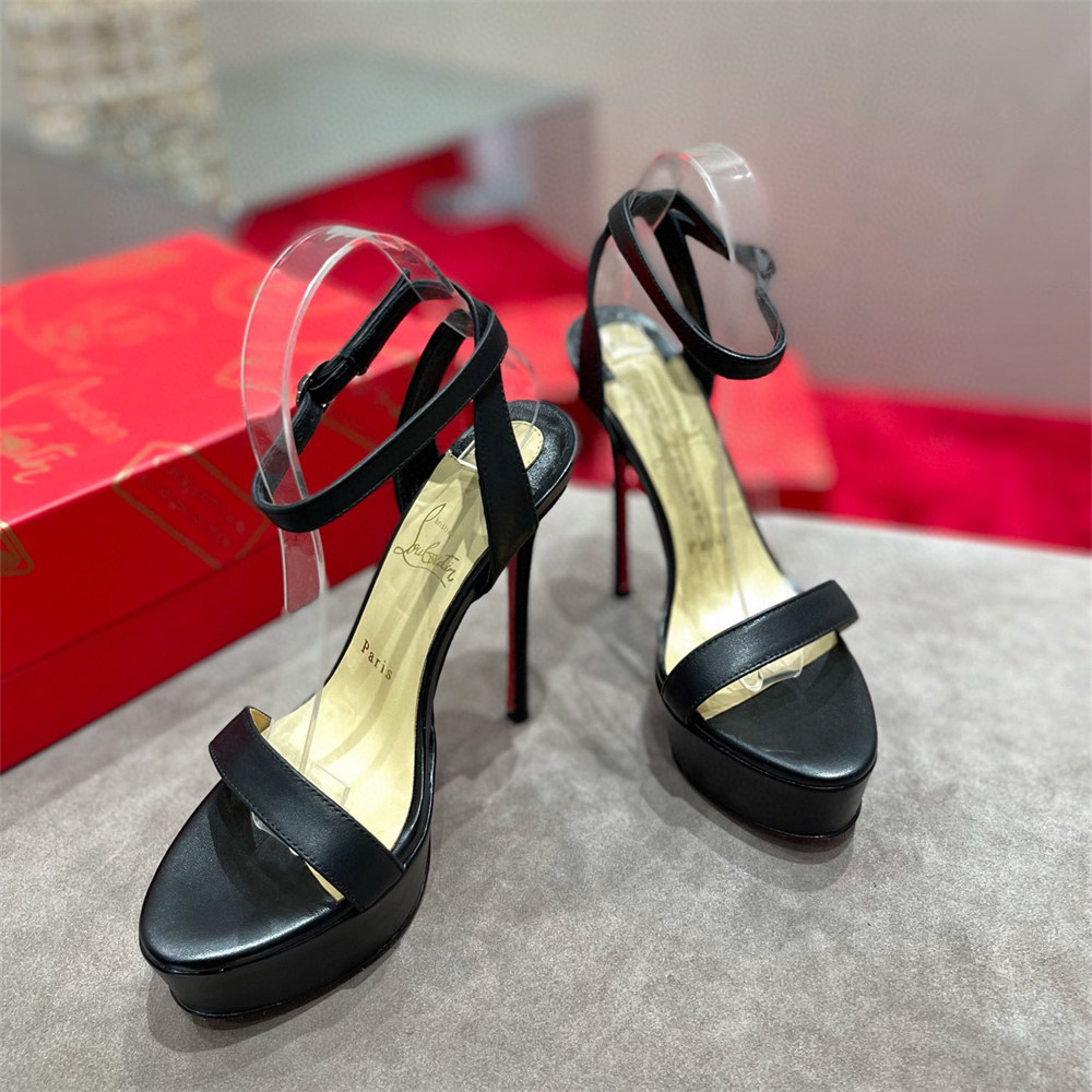 High quality high-heels sandals size:5-11 with box free shipping CLN #30935 - Image 2