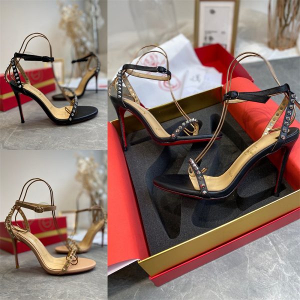 High quality high-heels sandals size:5-11 with box free shipping CLN #30938