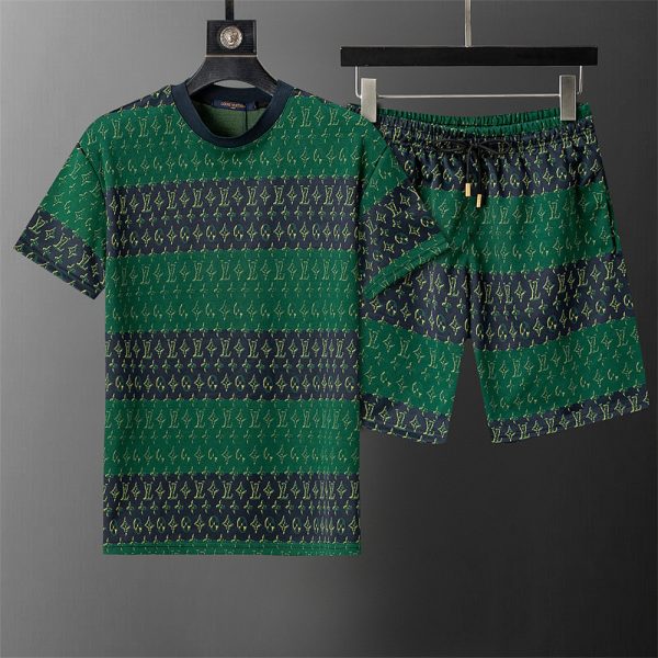 High quality short-sleeved suit for men size:M-3XL #30957 - Image 2