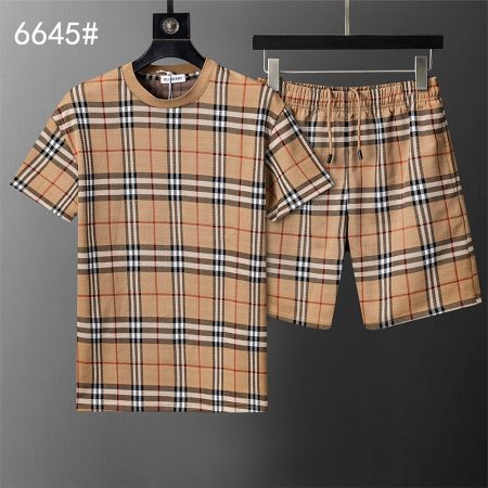 High quality short-sleeved suit for men size:M-3XL #30957 - Image 3