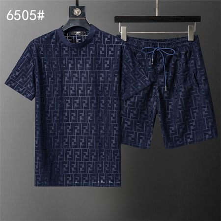 High quality short-sleeved suit for men size:M-3XL #30957 - Image 4