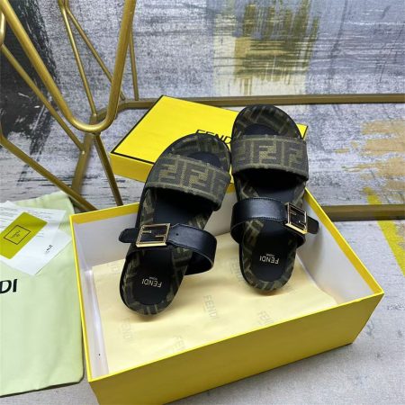 High quality couple slipper size:5-11 with box FEI #30981 - Image 3