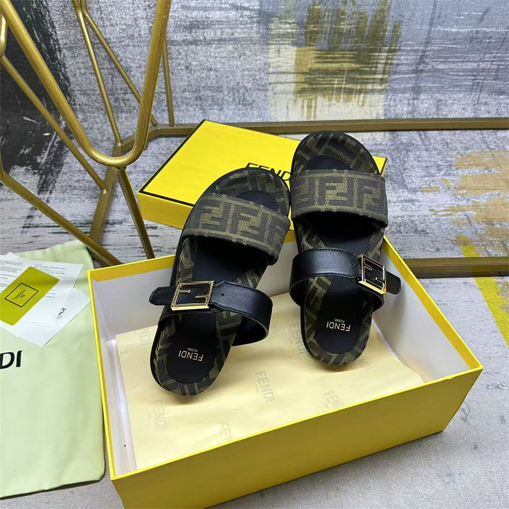 High quality couple slipper size:5-11 with box FEI #30981 - Image 3