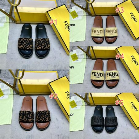 High quality couple slipper size:35-45 with box FEI #30984