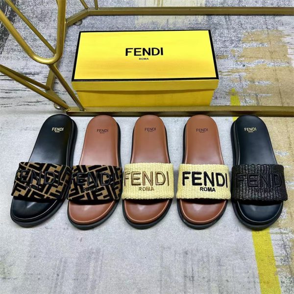 High quality couple slipper size:35-45 with box FEI #30984