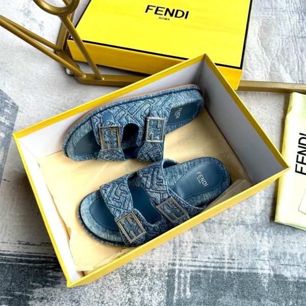 High quality couple slipper size:35-45 with box FEI #30986 - Image 3