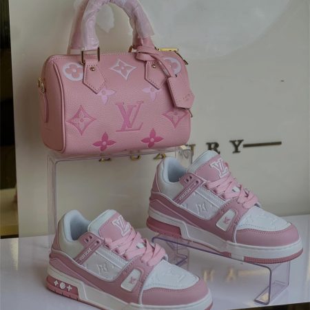 High quality sneakers & handbag set free shipping LOV #30995